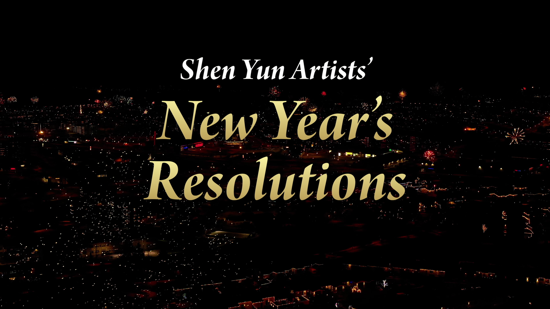 The Performers Share Their 2024 New Year‘s Resolutions