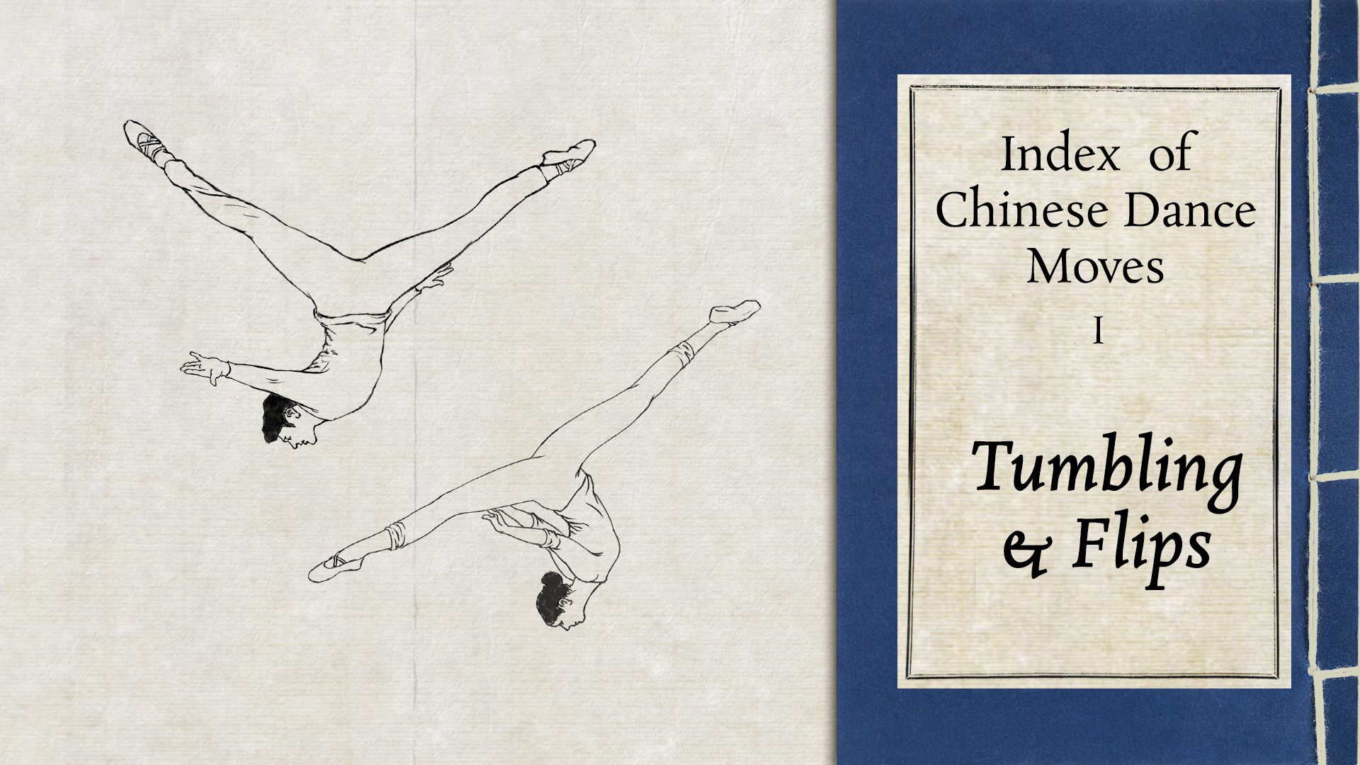 Index of Chinese Dance Moves - Tumbling & Flips